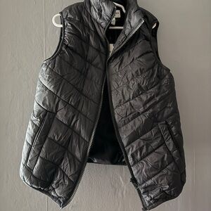 Arizona Jean Company Black Quilted Vest